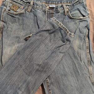 Cinch Men's Straight Leg Jeans in Light Blue Wash